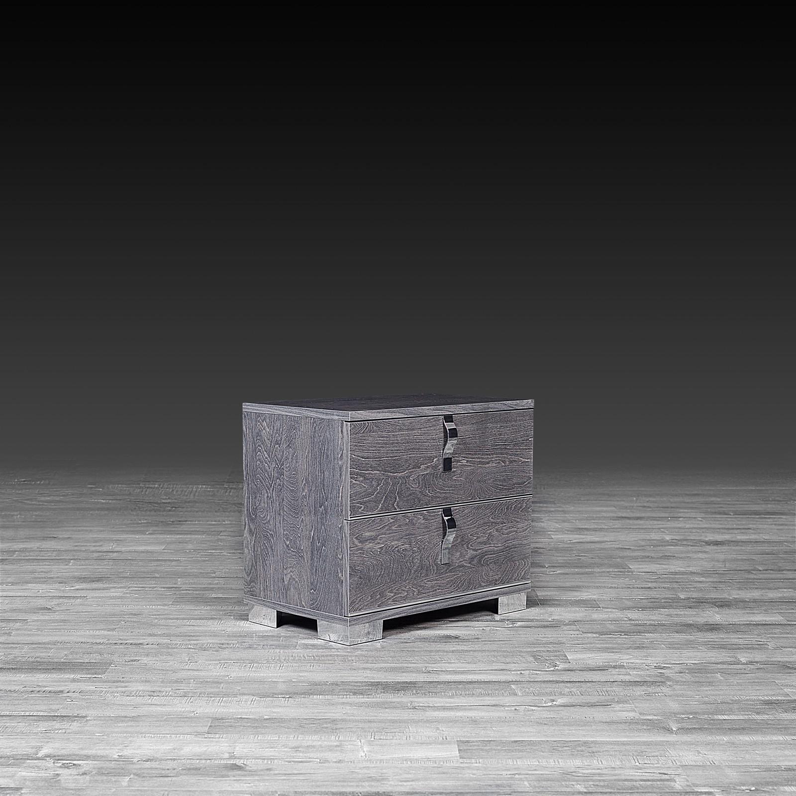 ventura gray stylish night stand