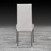 ventura vintage gray luxury dining chair