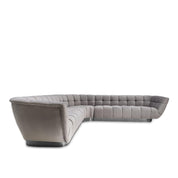 vera silver light gray stylish 7 sectional