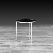 veris silver la end table