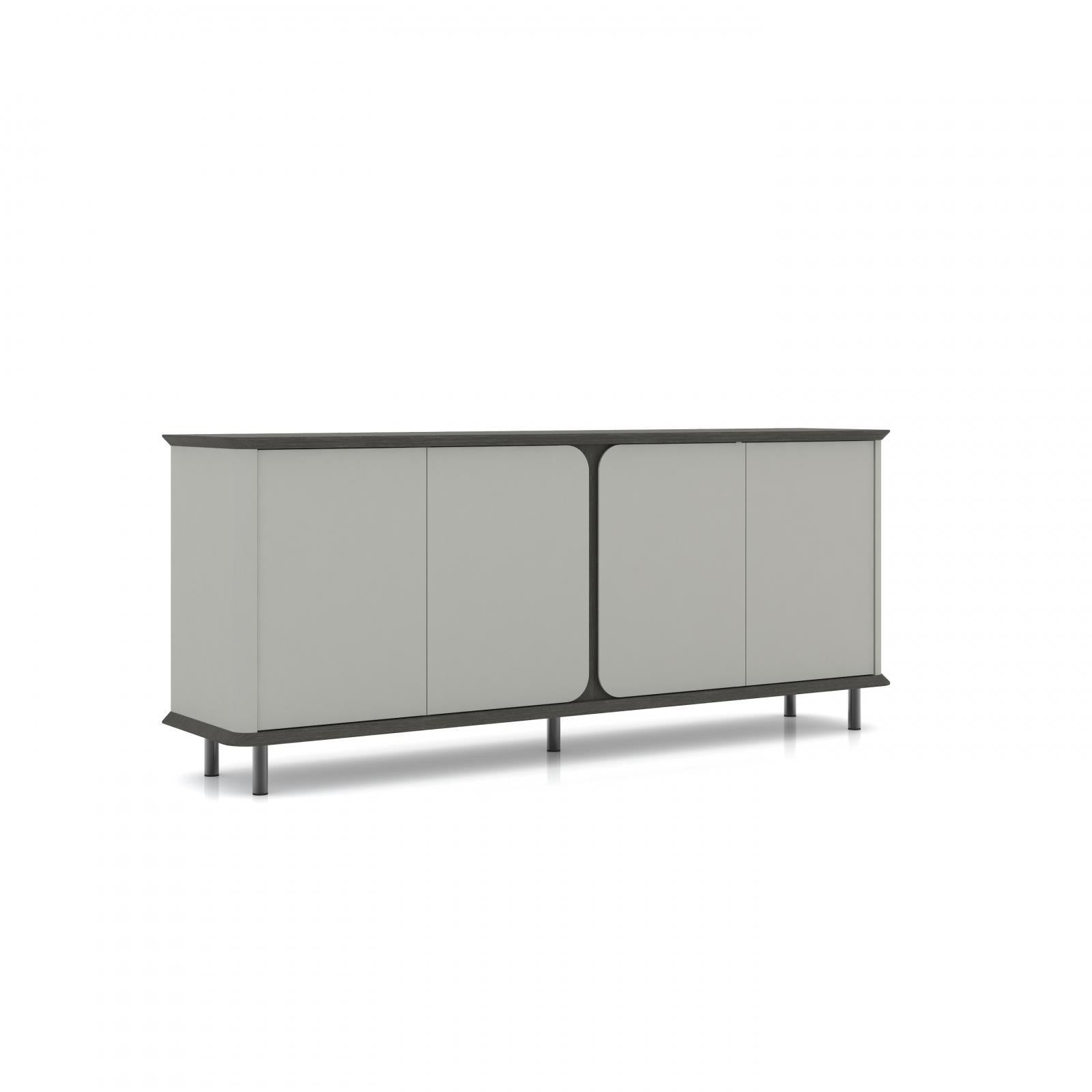 vincenzo gray credenza storage