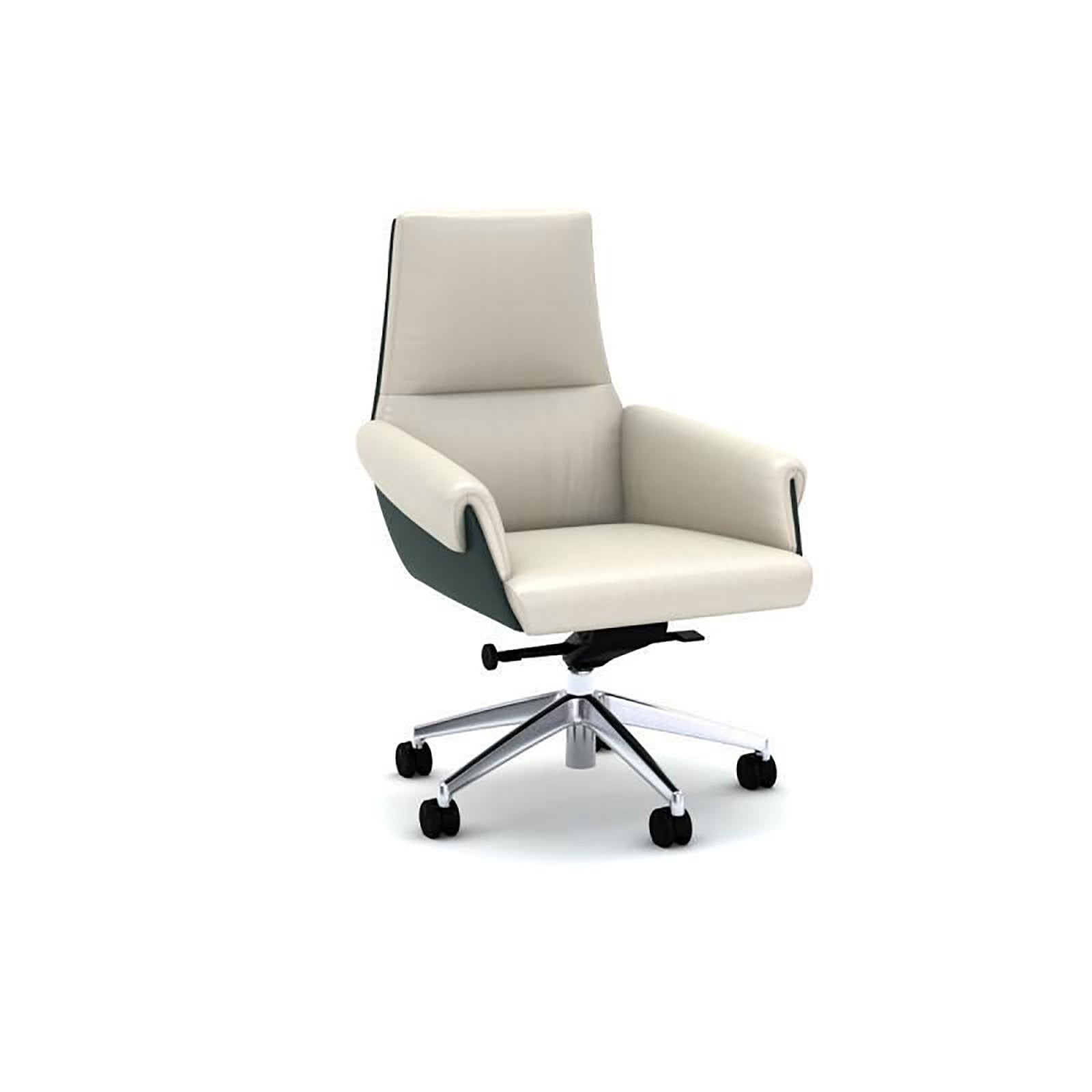 Vincenzo Light Grey Assistant Chair