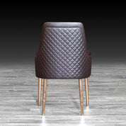 vitali brown luxury rg dining chair