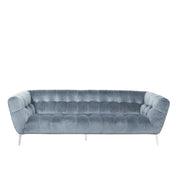 vivian light gray sofa set