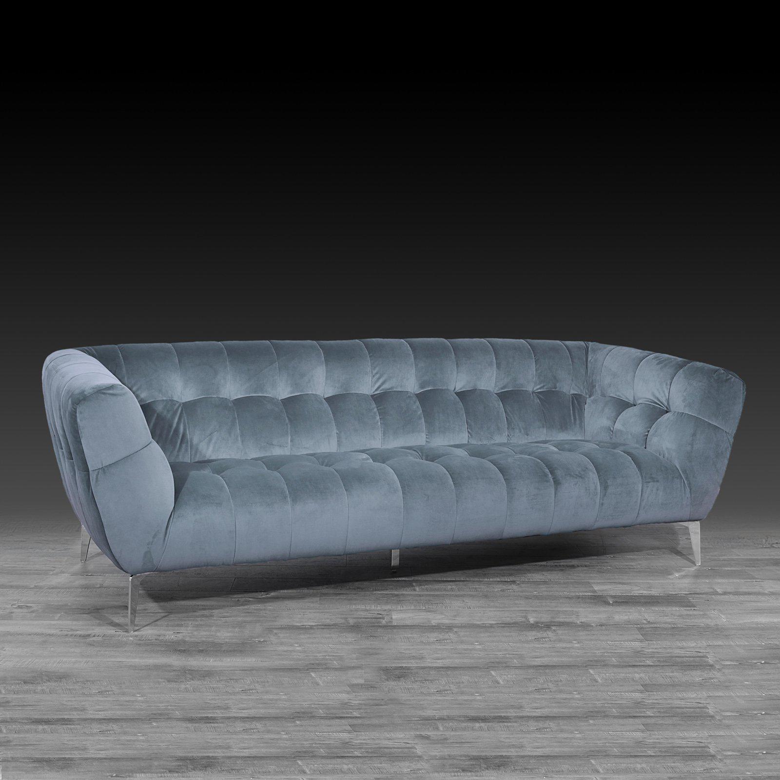 vivian light gray stylish sofa set