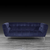 vivian navy luxury sofa set