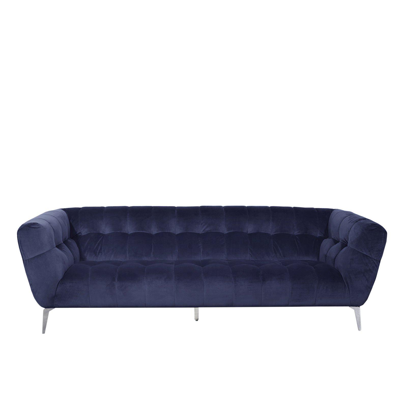 vivian navy sofa set