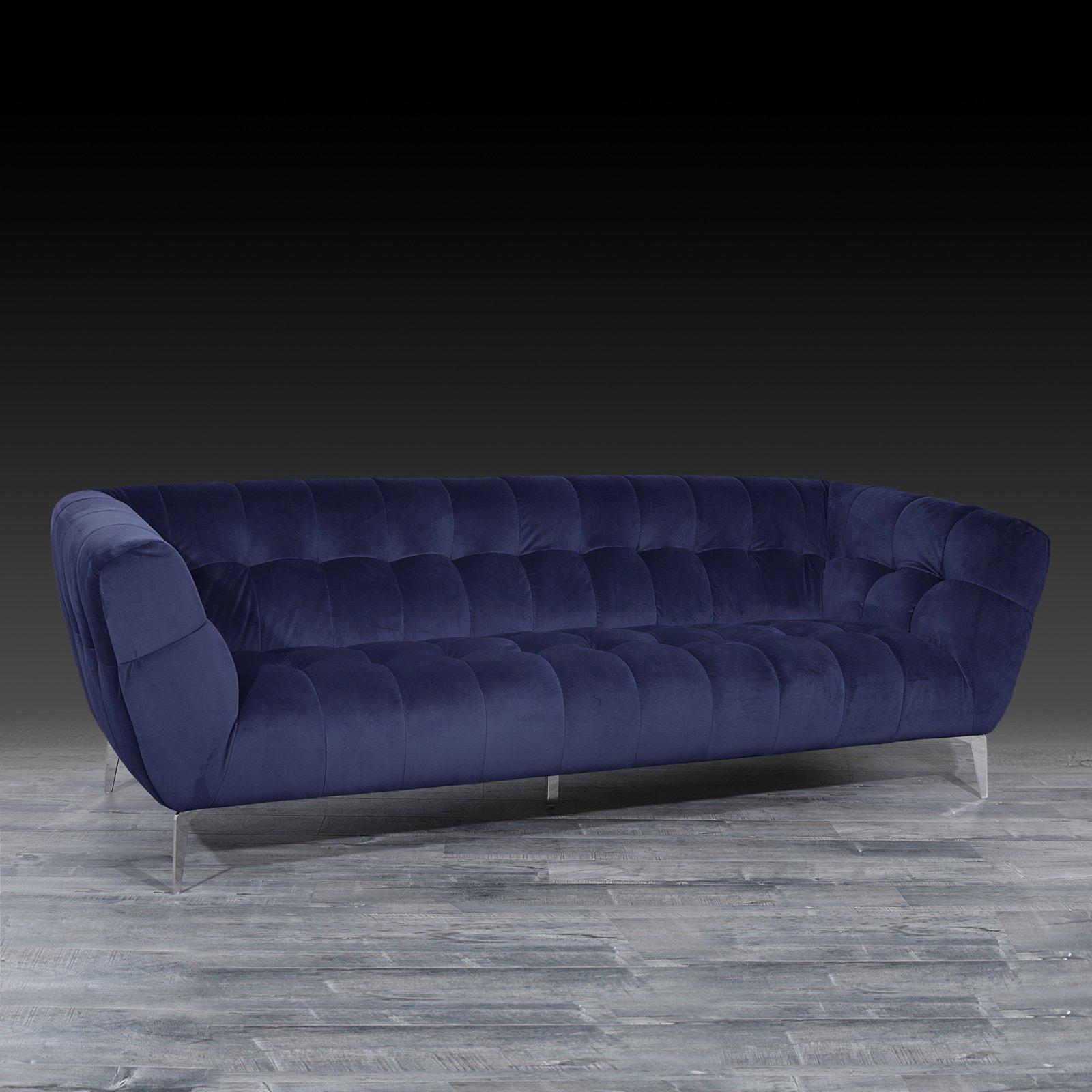 vivian navy stylish sofa set