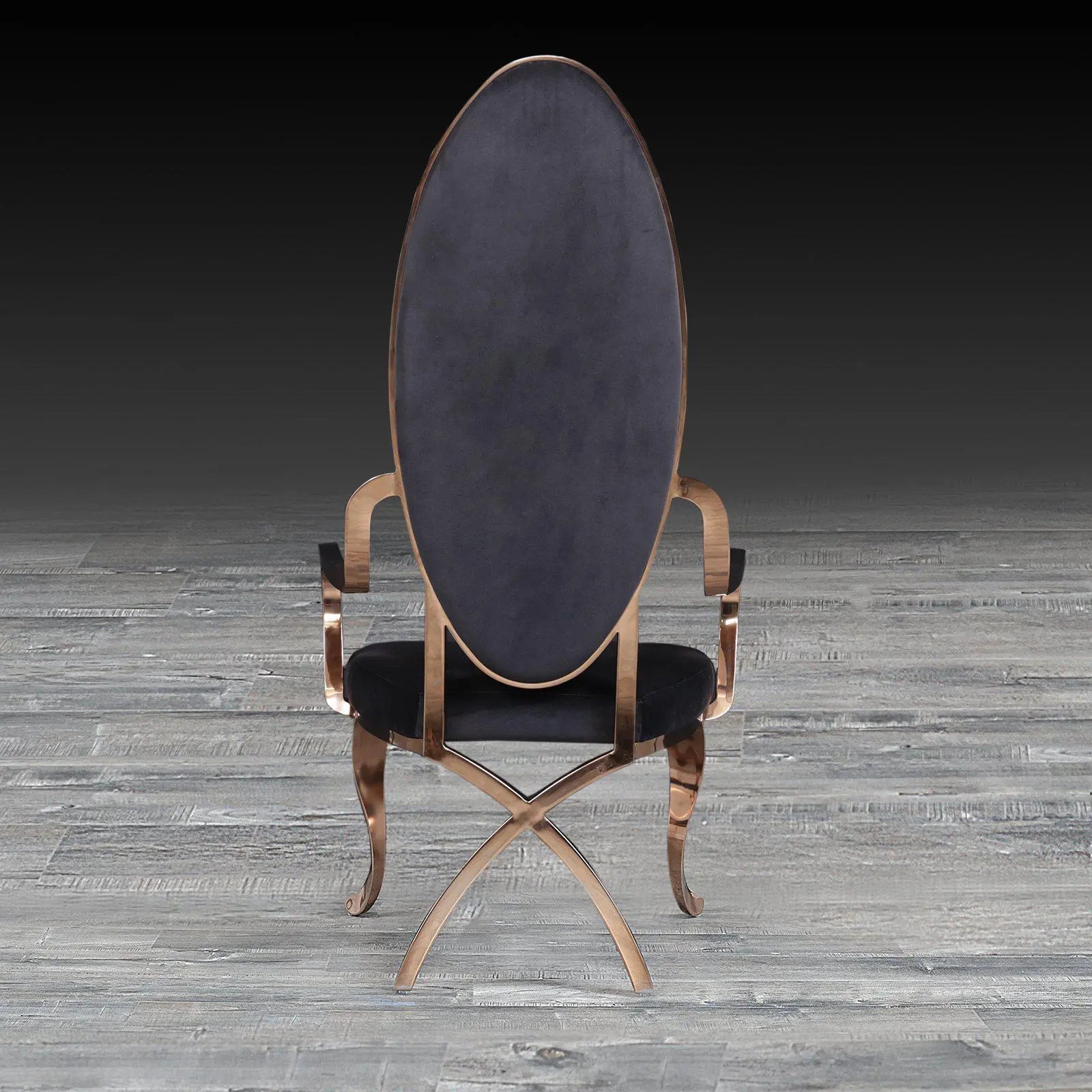 wonderland black rg luxury dining chair