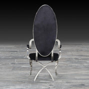 wonderland black ss luxury dining chair