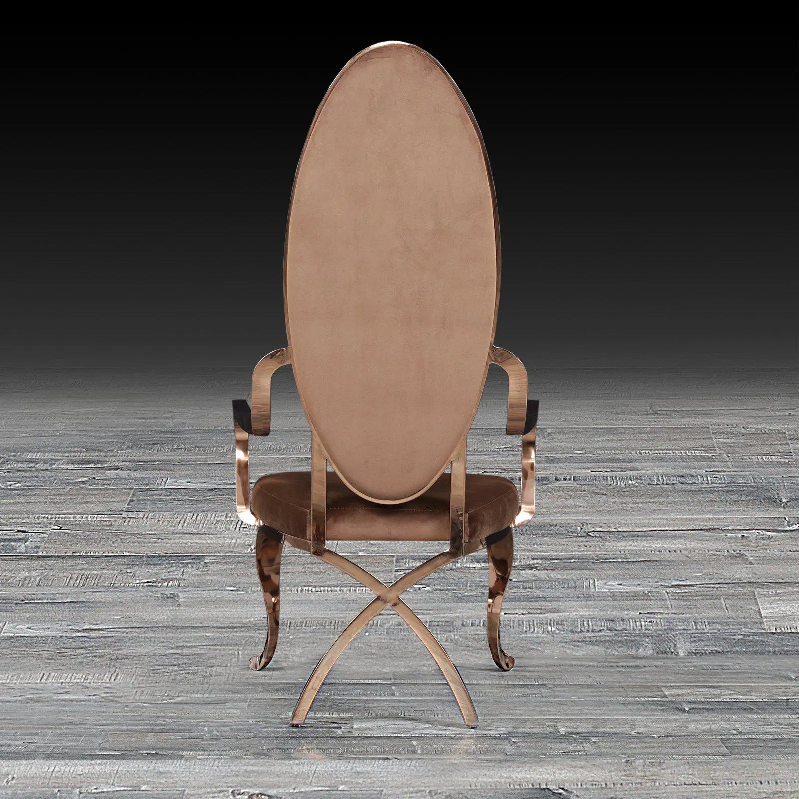 wonderland brown rg luxury dining chair