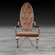 wonderland brown rg modern dining chair