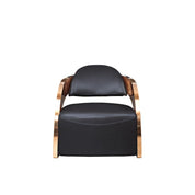 zetta rg black accent chair