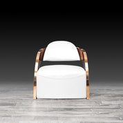 zetta rg white modern accent chair