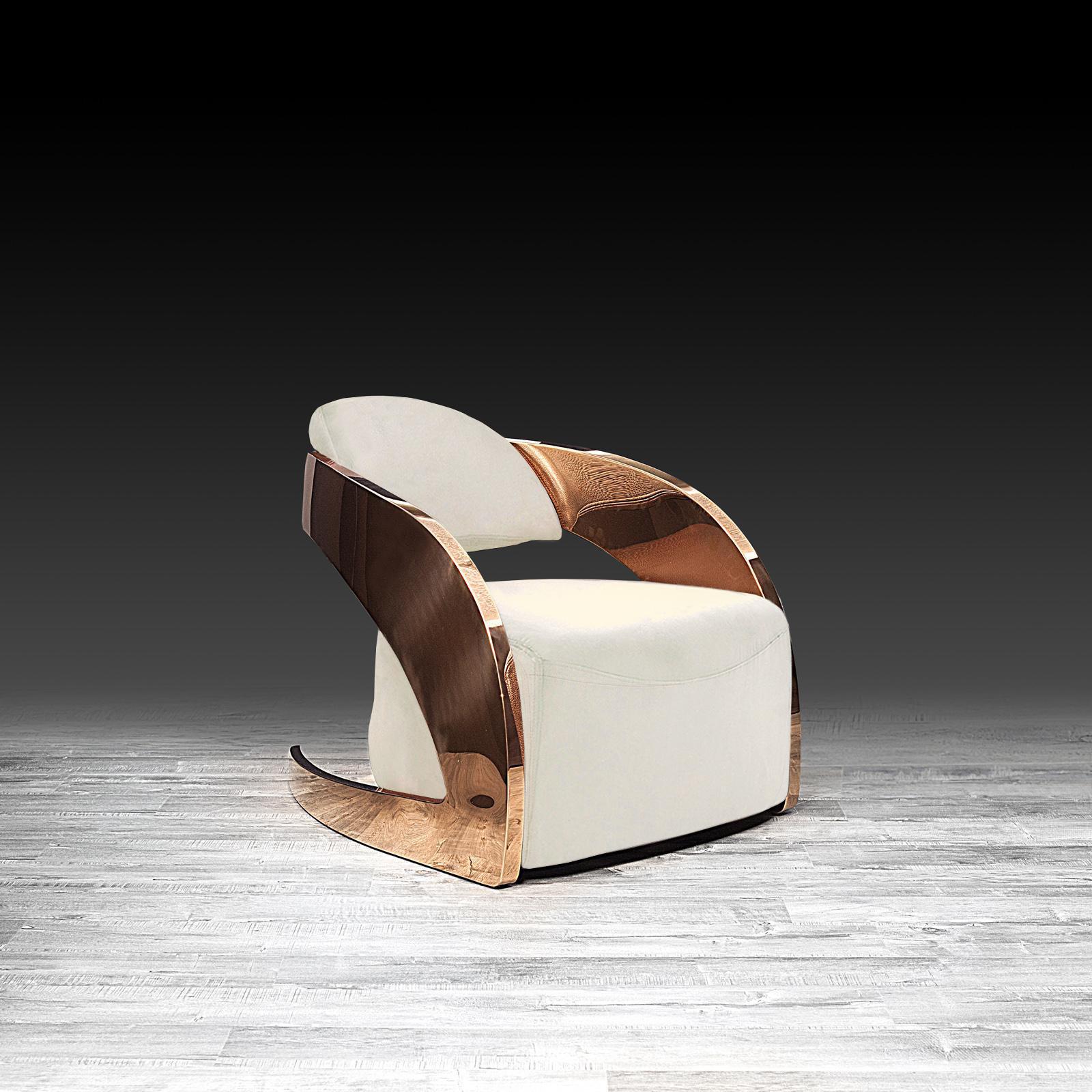 zetta rgss beige velvet modern accent chair