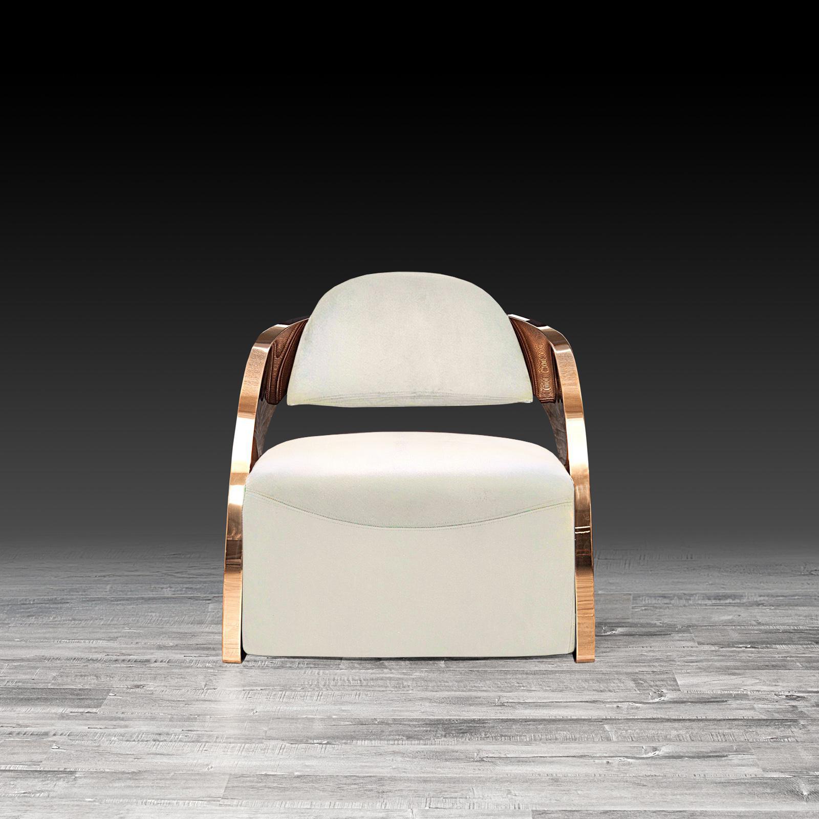 zetta rgss beige velvet stylish accent chair