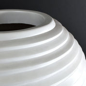 zoro large white modern vase